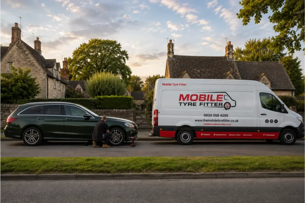 Why Drivers in Knowle Stick With The Mobile Tyre Fitter
