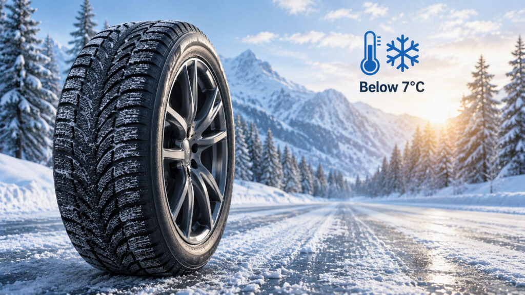 best winter tyre below 7 degree