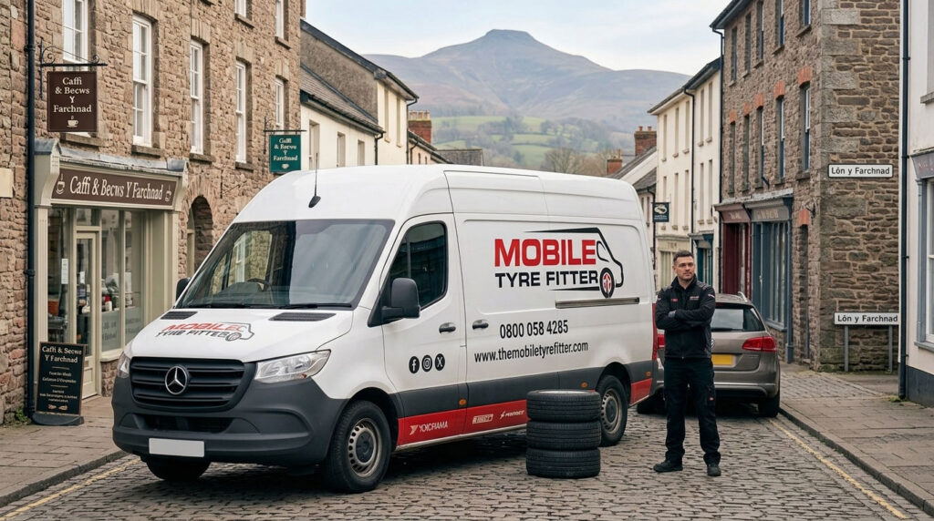 mobile tyre fitter