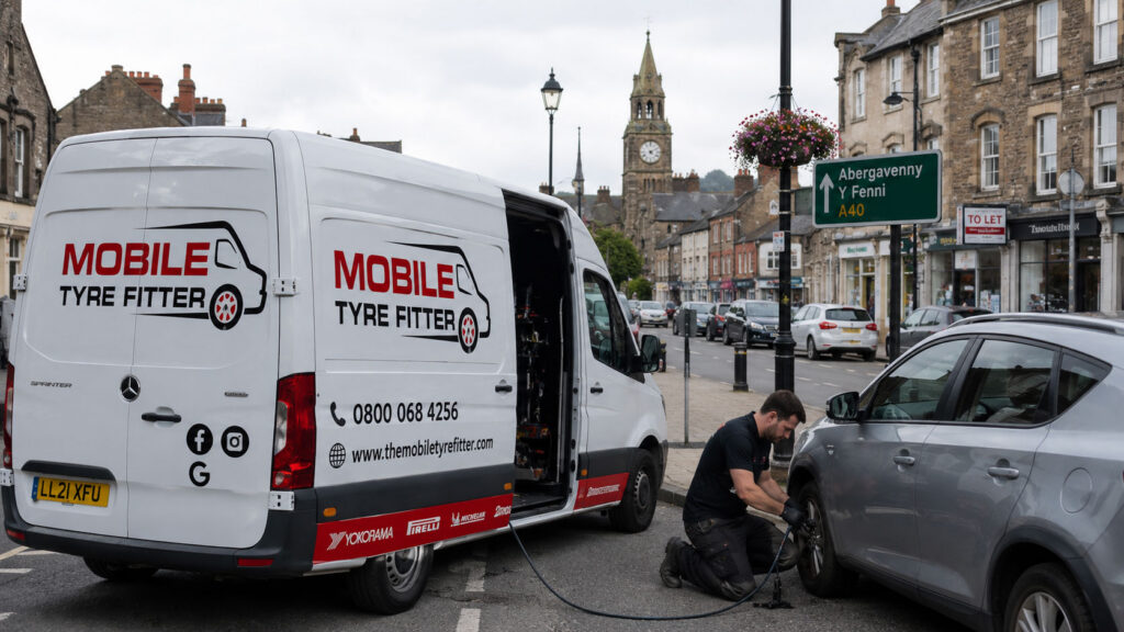 mobile tyre fitting abergavenny