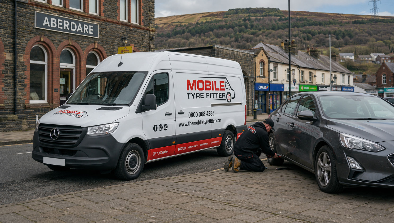 mobile tyre fitting in aberdare