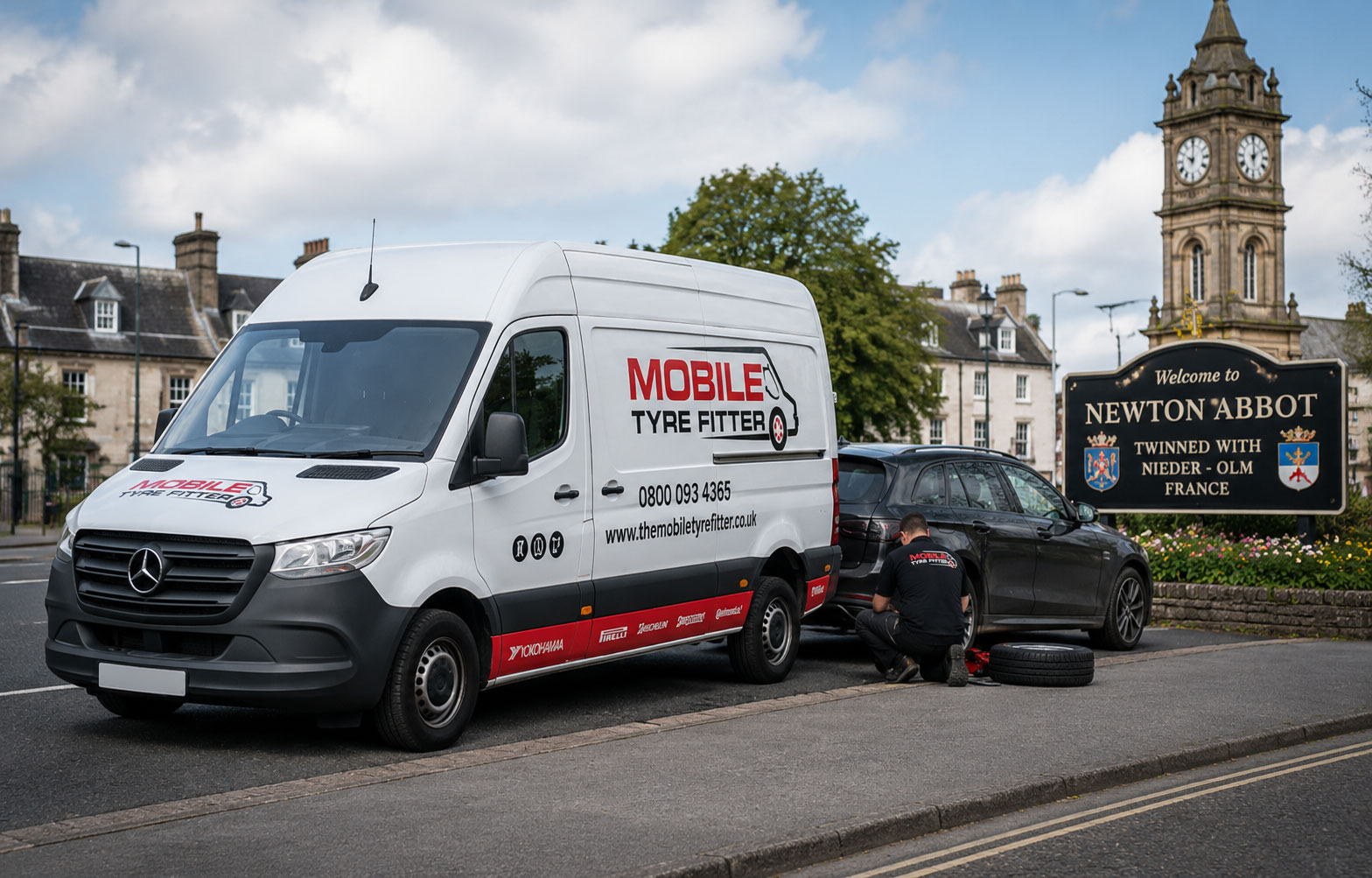 mobile tyre fitting newton abbot