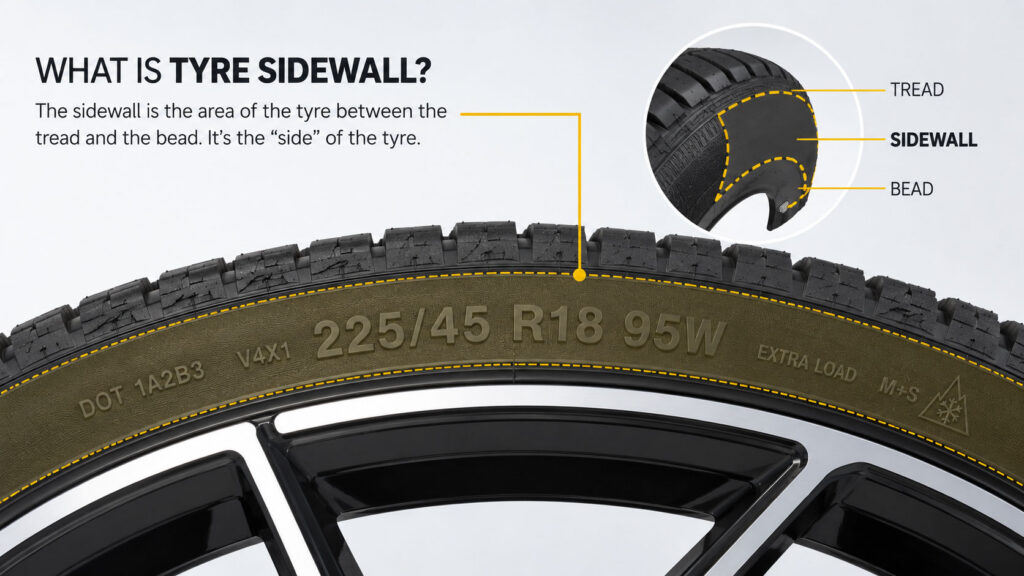 what is a tyre sidewall